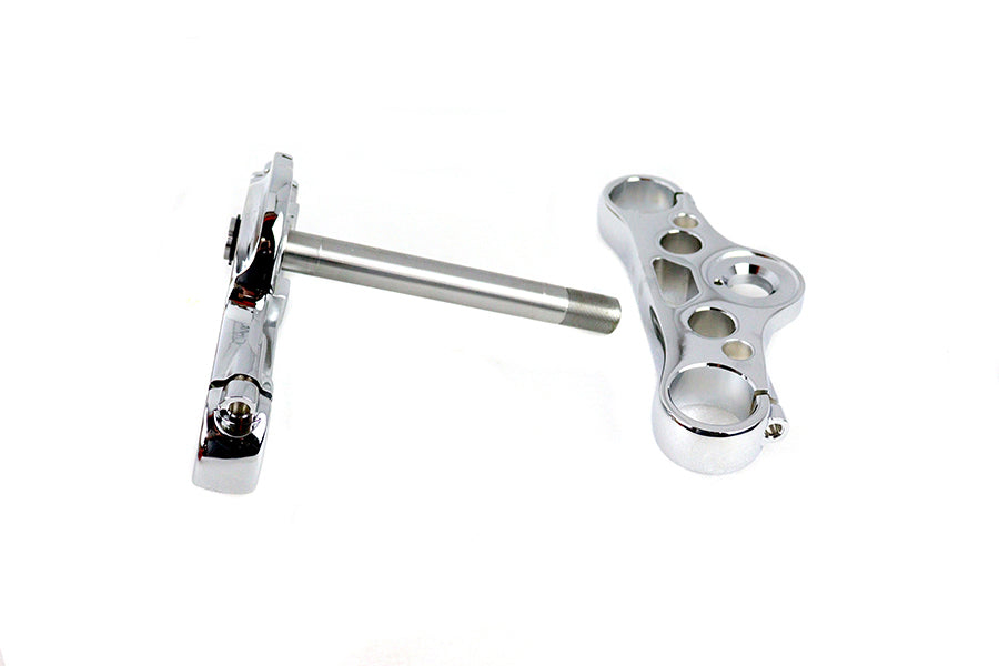 V-Twin Manufacturing| FXD 49mm Triple Tree Set Chrome