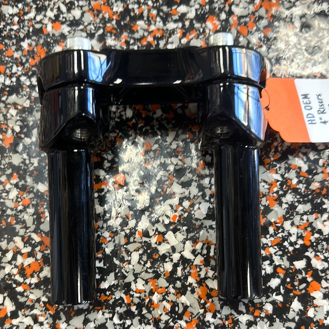 4” Straight Risers w/ clamp