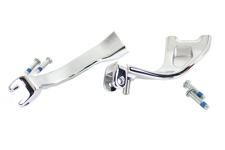 V-TWIN MANUFACTURING- M8 MID CONTROL MOUNT KIT- CHROME