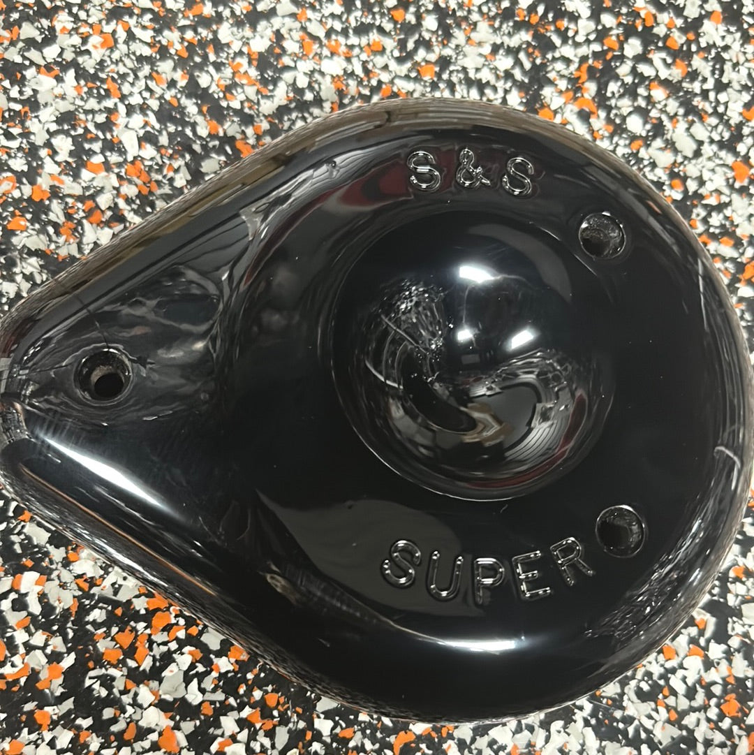S&S Teardrop Air filter cover- Fresh Gloss Black