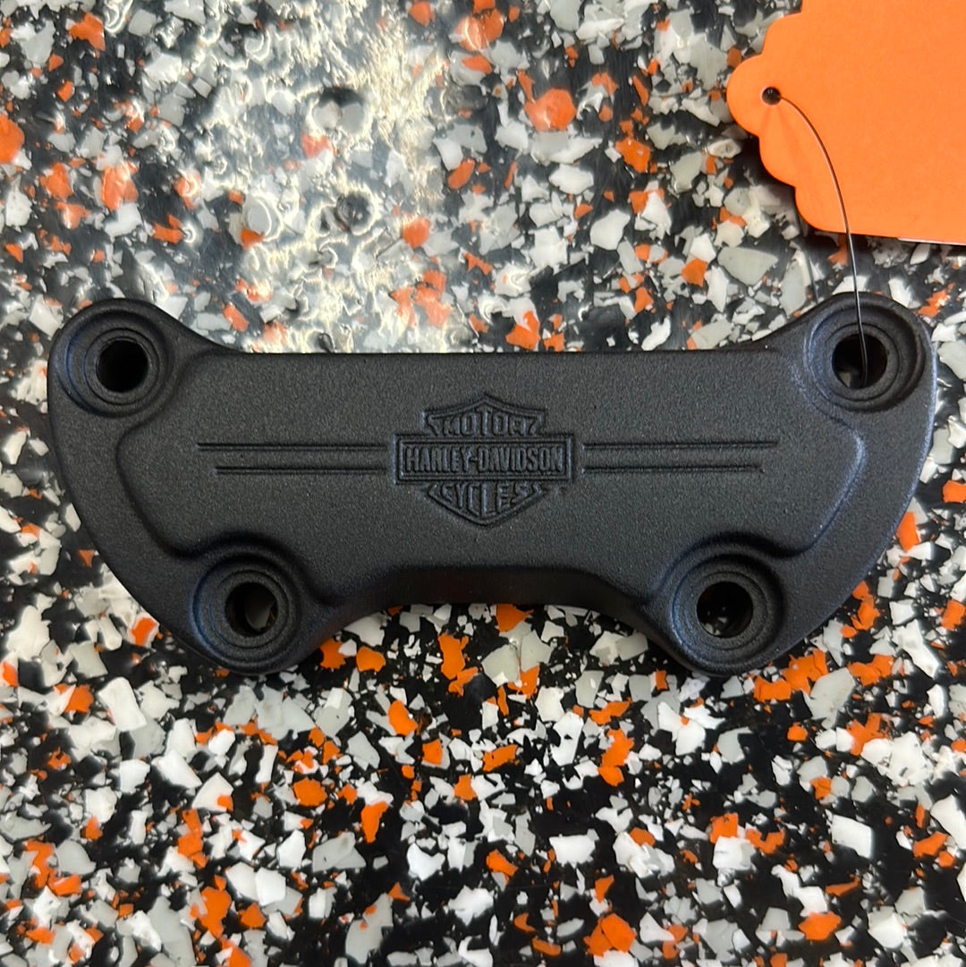 HD Riser Top Clamp- “Wrinkle” Black