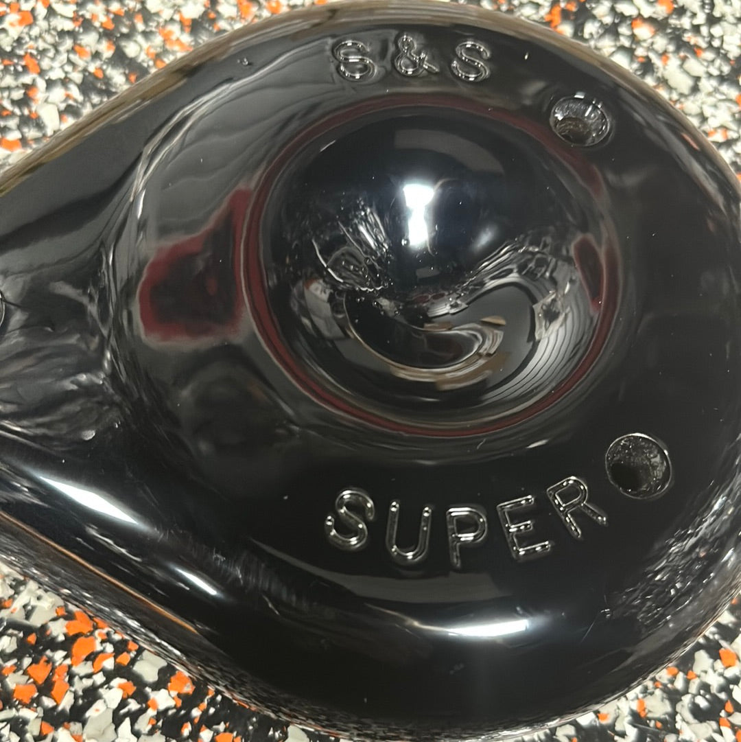 S&S Teardrop Air filter cover- Fresh Gloss Black