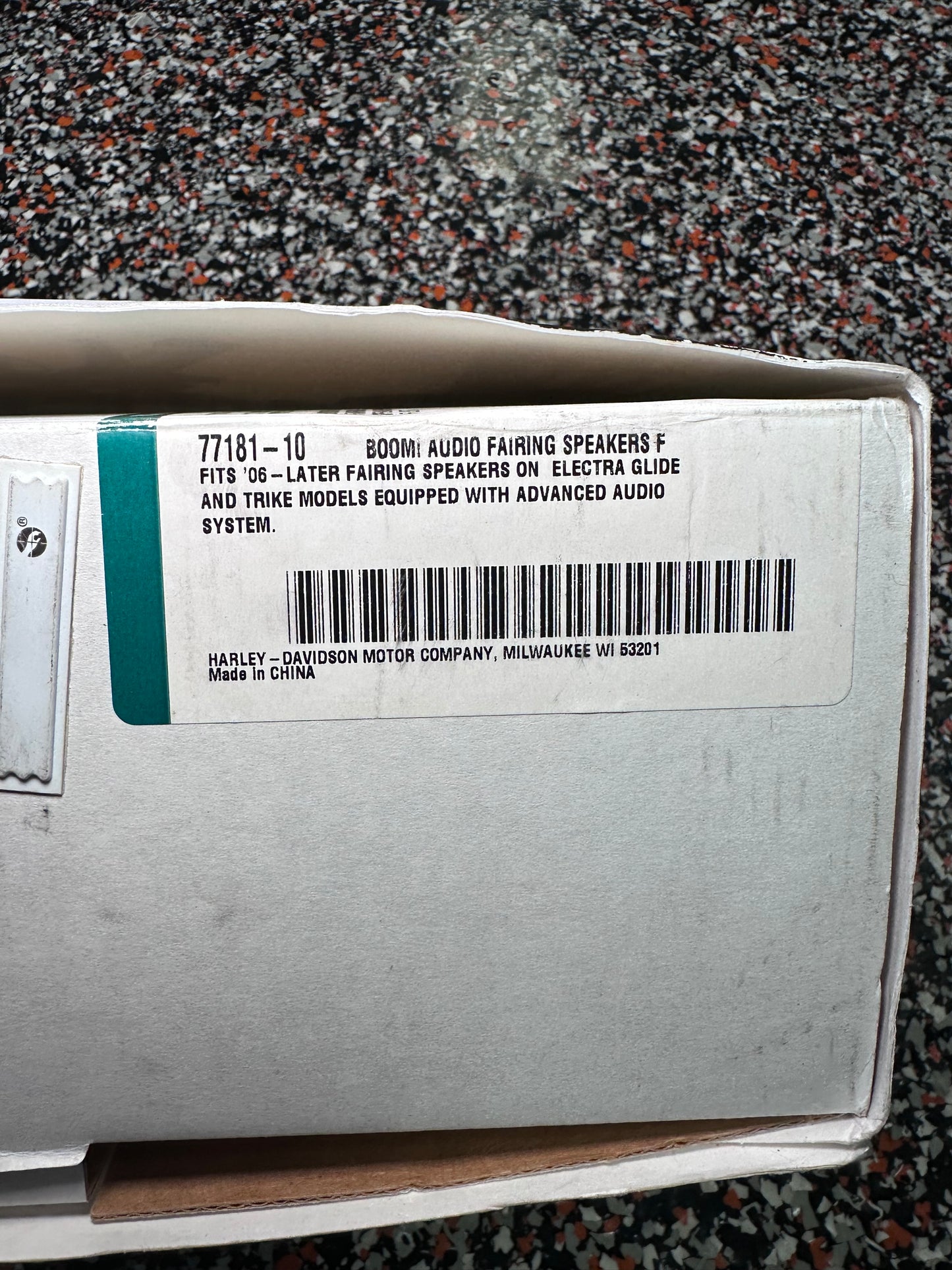 Harley Davidson- Boom! Audio High Performance Boom! Bagger Electra Glide Fairing