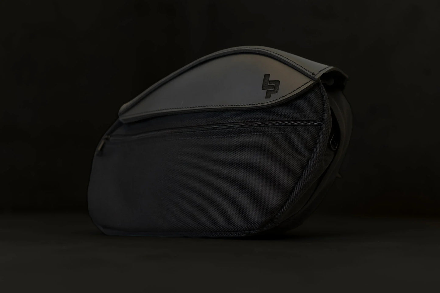 LEATHER PROS- Retro Series Mini M8 Saddlebags - 2018+ Softail Standard, Street Bob, Low Rider, and Slim