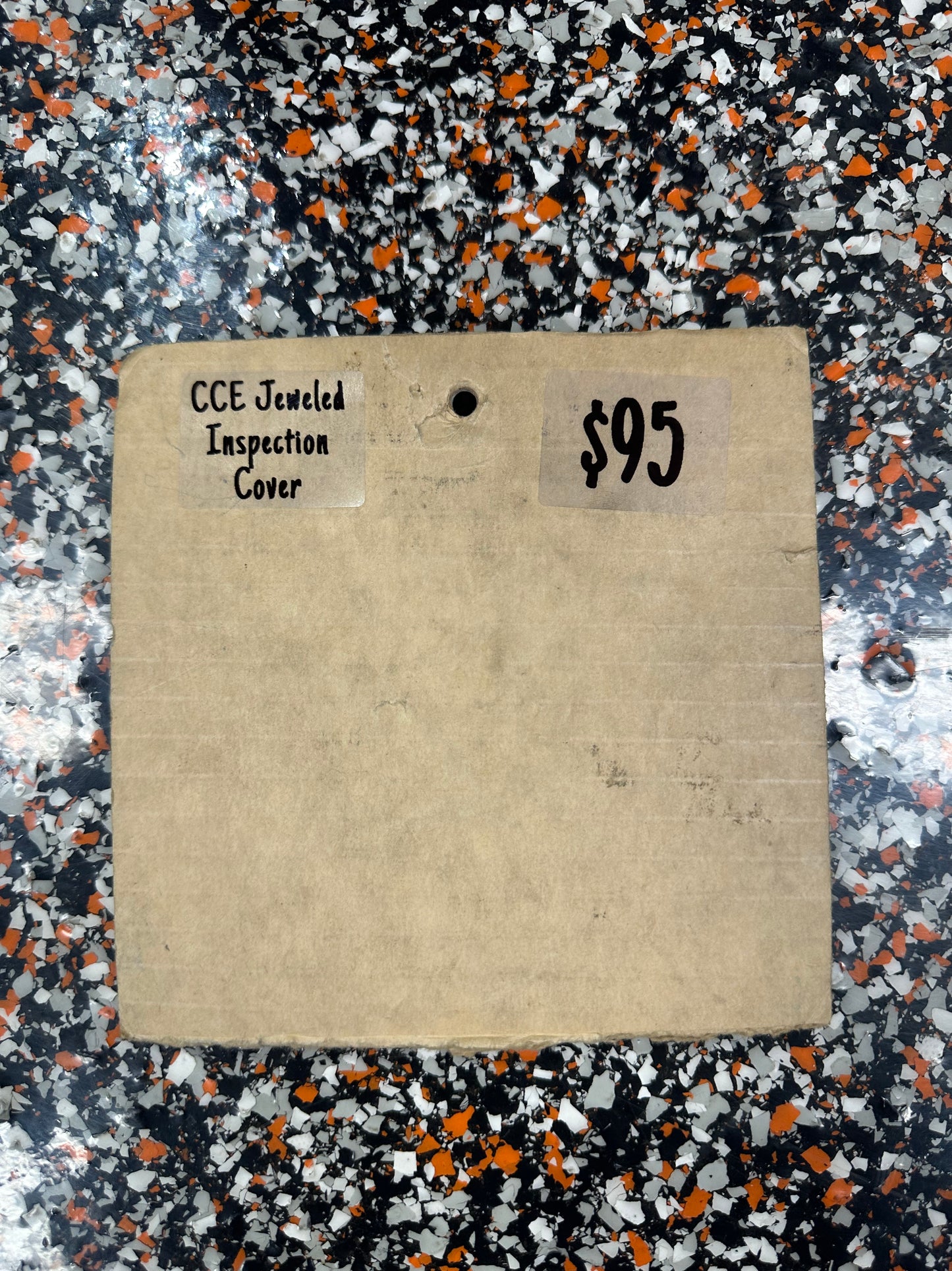 CUSTOM CYCLE ENGINEERING- JEWELED INSPECTION COVER