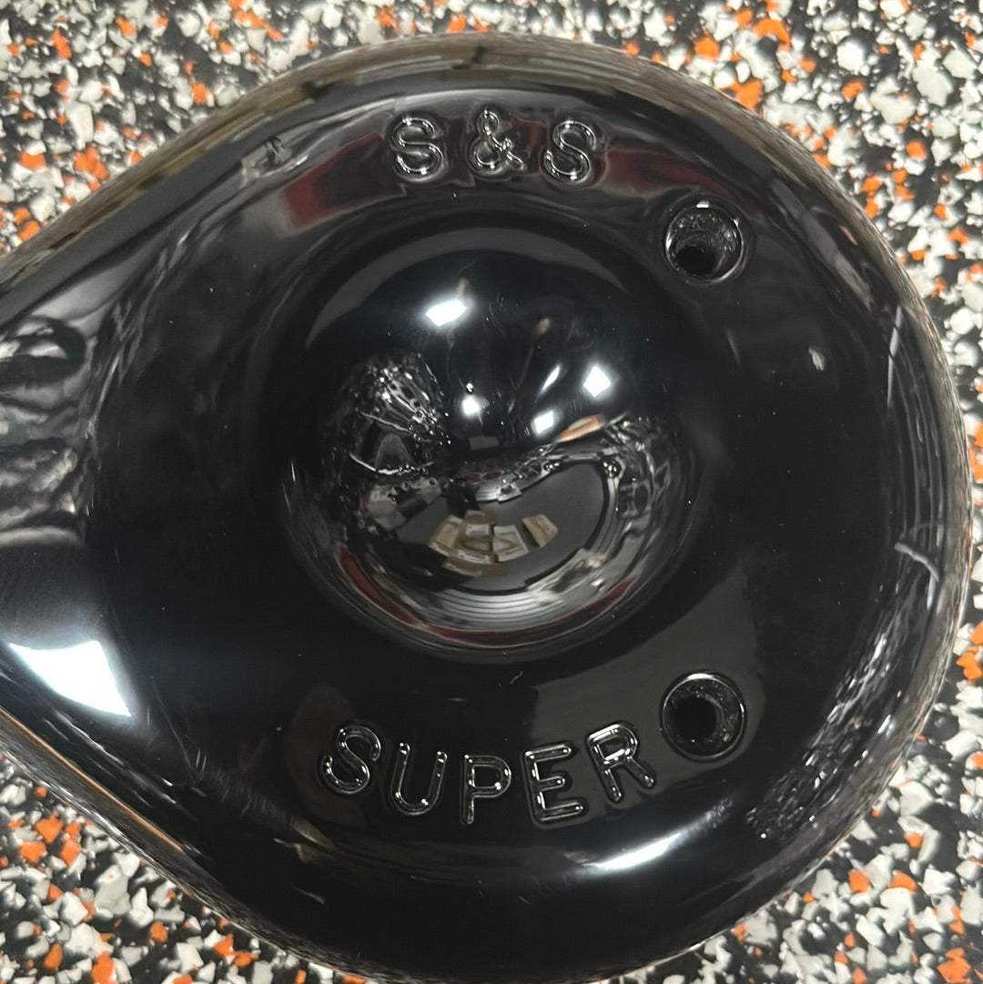 S&S Teardrop Air filter cover- Fresh Gloss Black