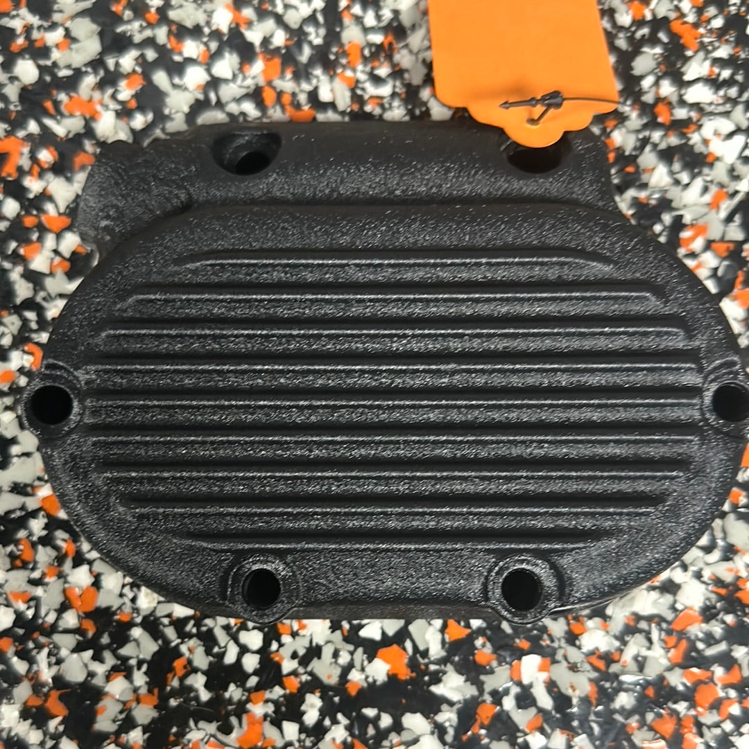 5-Speed Trans Cover- Finned Wrinkle Black