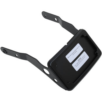 CYCLE VISIONS- Curved License Plate Mounts w/ Frame and LED Lights