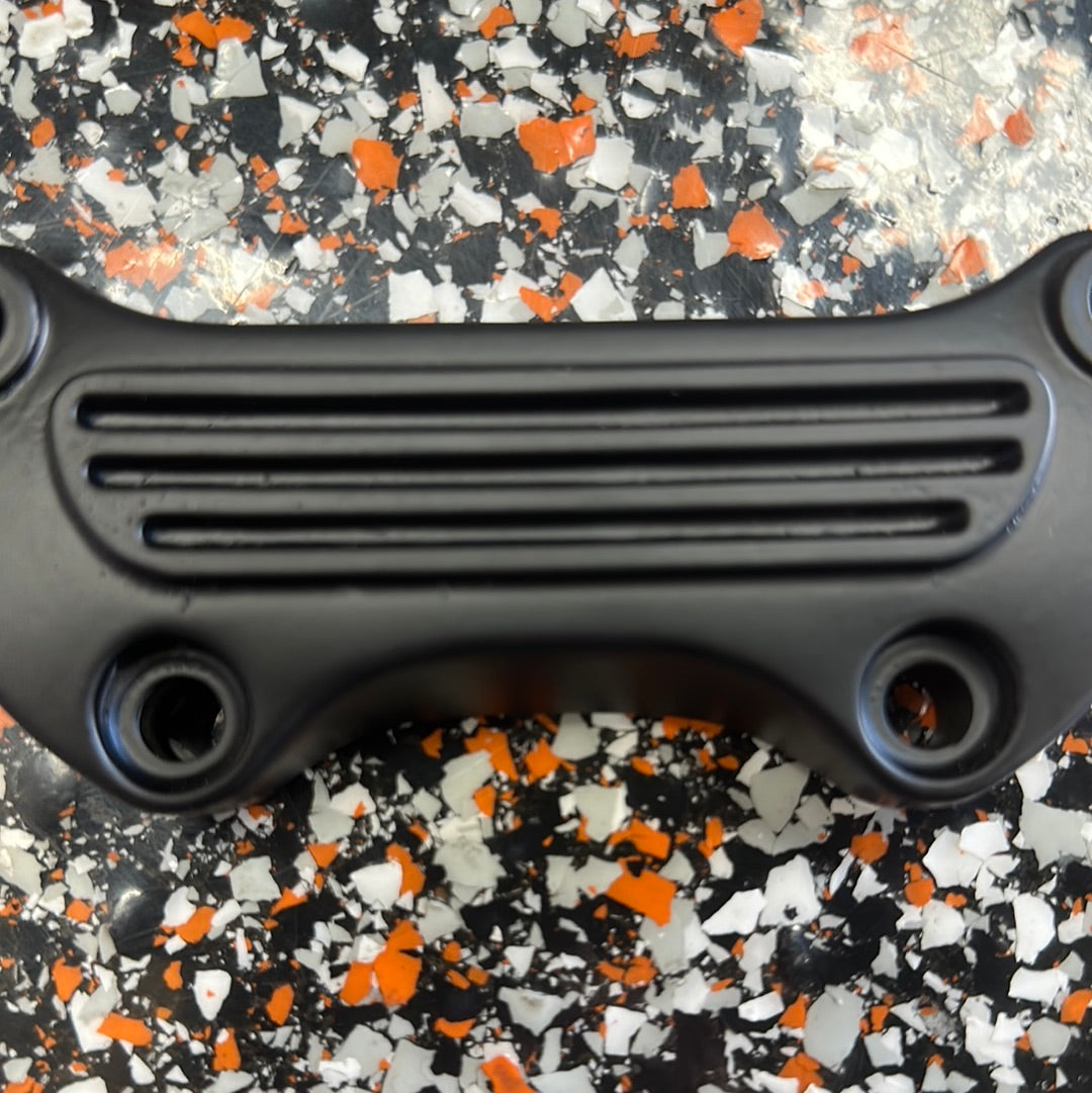 Riser Top Clamp- “Finned” Black