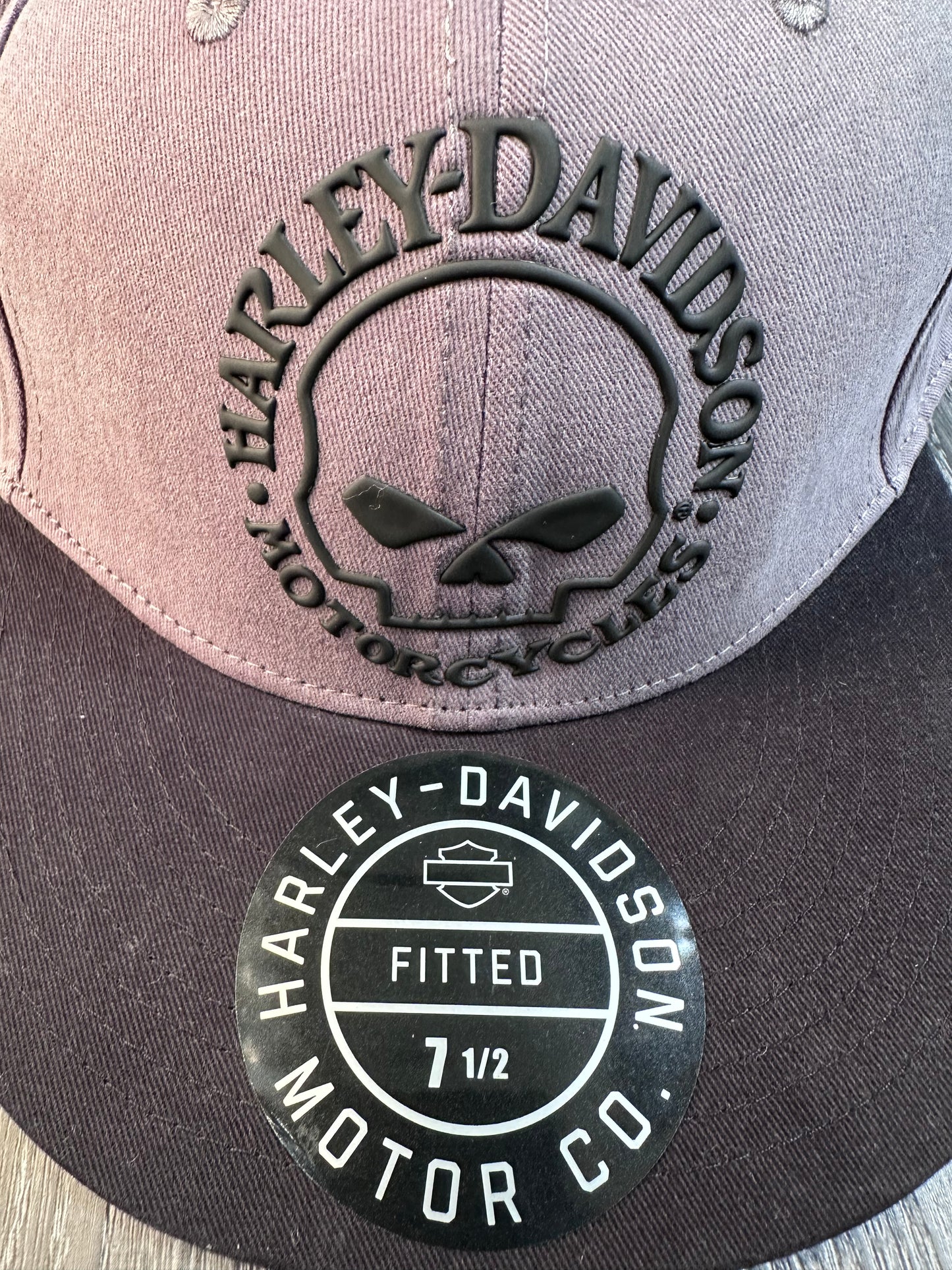 Harley Davidson fitted hat size 7.5