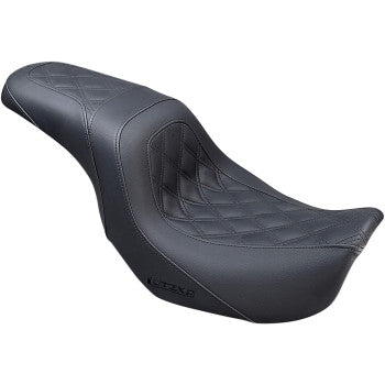 Saddlemen "Dyna" Lutzka Slim Seat Lattice Stitch