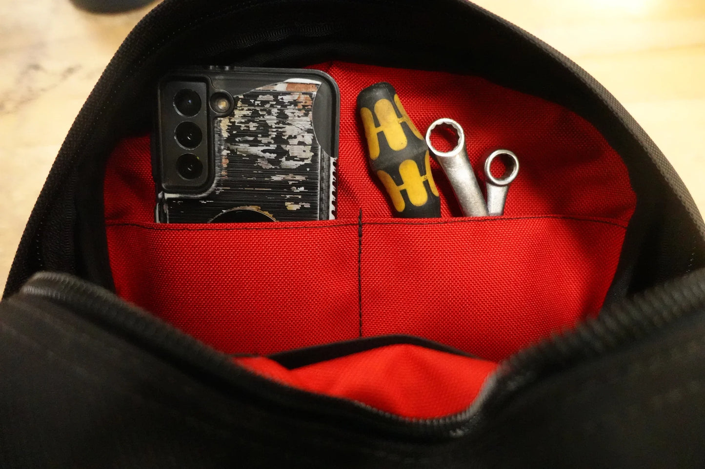 LEATHER PROS- Utility / Bar Bag- UNIVERSAL FIT