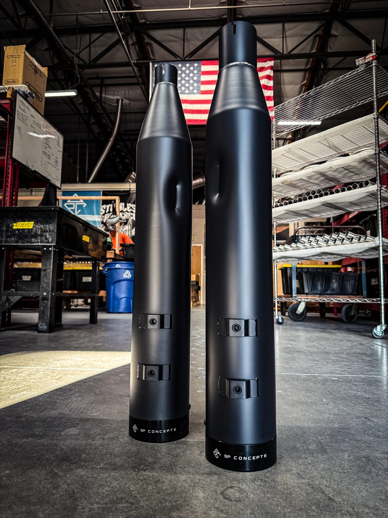 SP Concepts-SPC- 2017-2026 M8 BAGGER - STREET PRO 4.5" SLIP ON'S