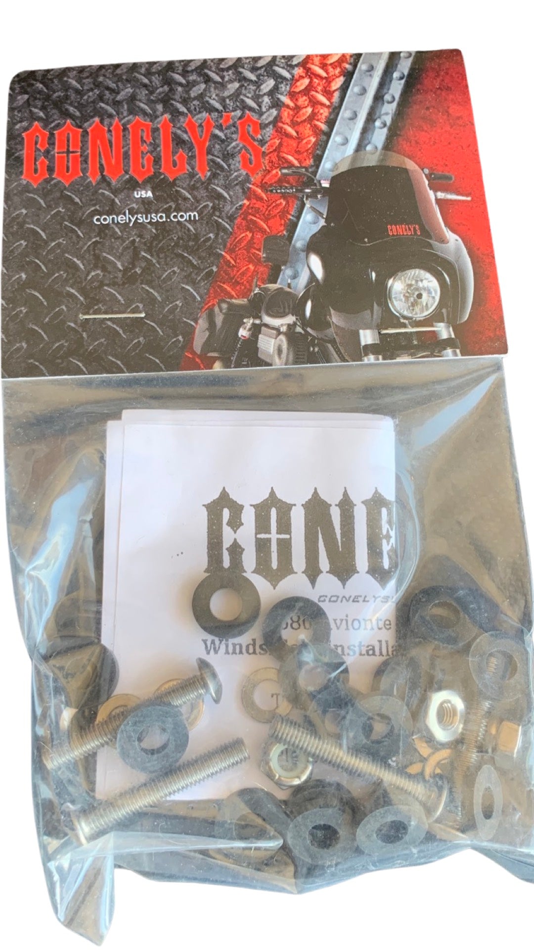 Conelys Windshield Hardware