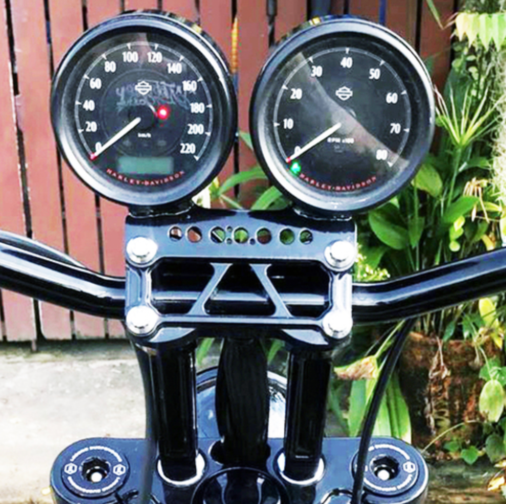 GUERRILLA CABLES- 2014-2017 Dyna FXDL & FXDLS Speedo & Tach Relocation Harness