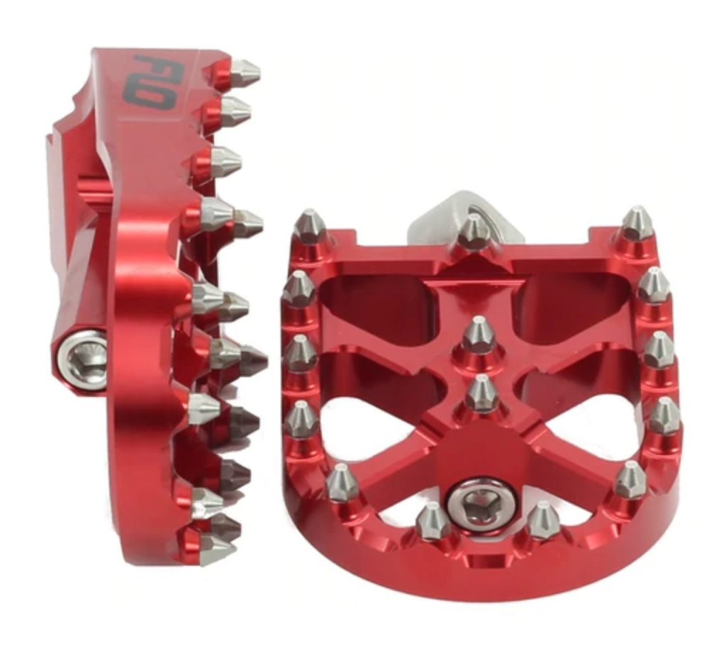 FLO MOTORSPORTS- V3 FOOT PEGS FOR HARLEY DAVIDSON / DYNA / CUSTOM CHOPPER