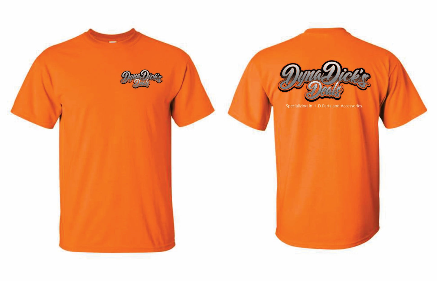Dyna Dicks Deals Short Sleeve T-Shirt “Safety Orange”
