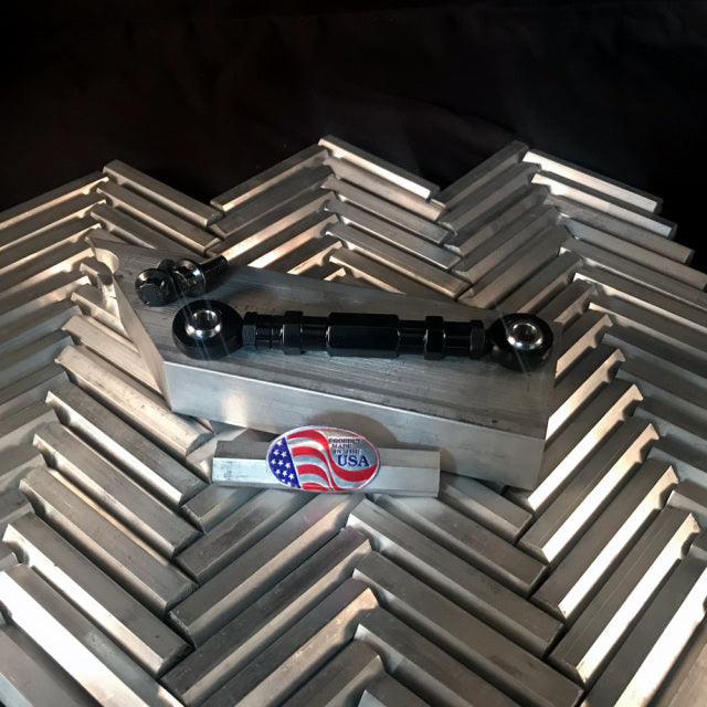 GREEN BROTHERS DESIGN- Dyna Mid Controls 4 1/2" - 2005 & Below With Black Hardware