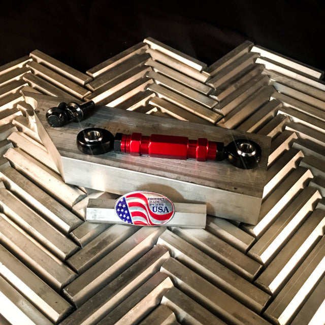 GREEN BROTHERS DESIGNS- M8 Softail Shift Linkages With Black Hardware