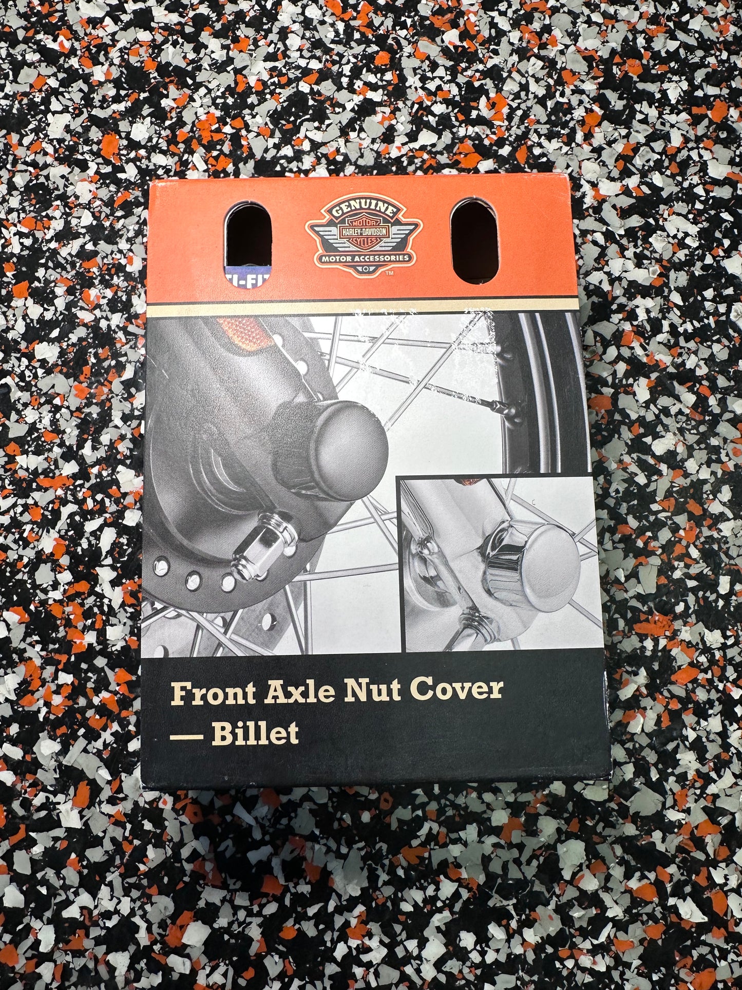 Harley Davidson- Front Axle Nut Covers