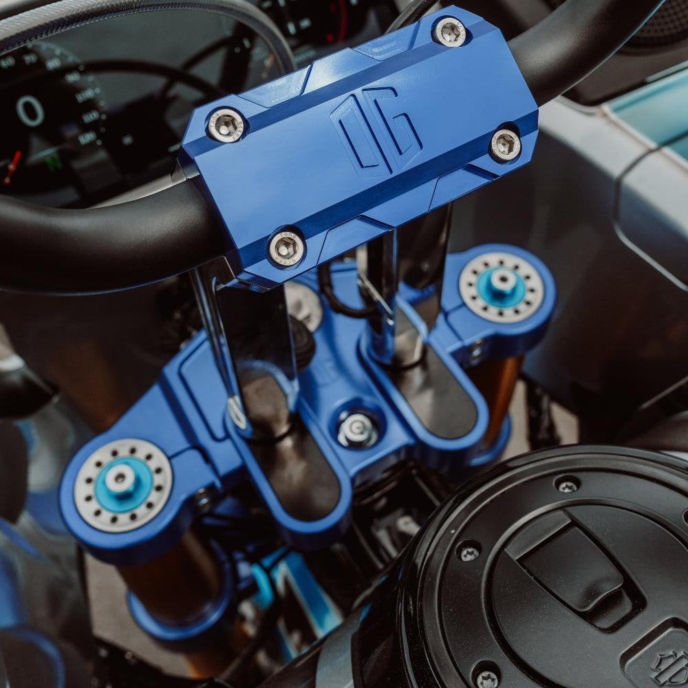 OG 2024-Up Touring Inverted Front End Upgrade kit installed on a 2026 Road Glide