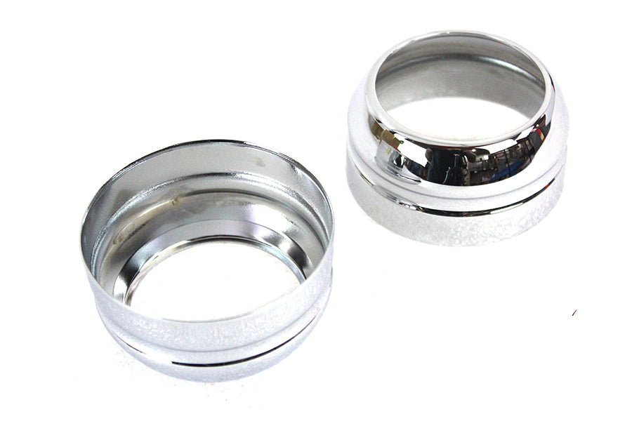 V-Twin Manufacturing| FXD '06-17 49mm Fork Boot Cover Set Chrome