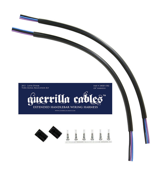 Guerrilla Cables- Dyna® Turn Signal Relocation Kits 2012-2013