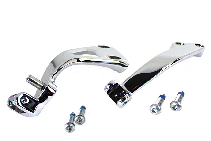V-Twin Manufacturing| M8 OE Mid Control Mount Kit Chrome