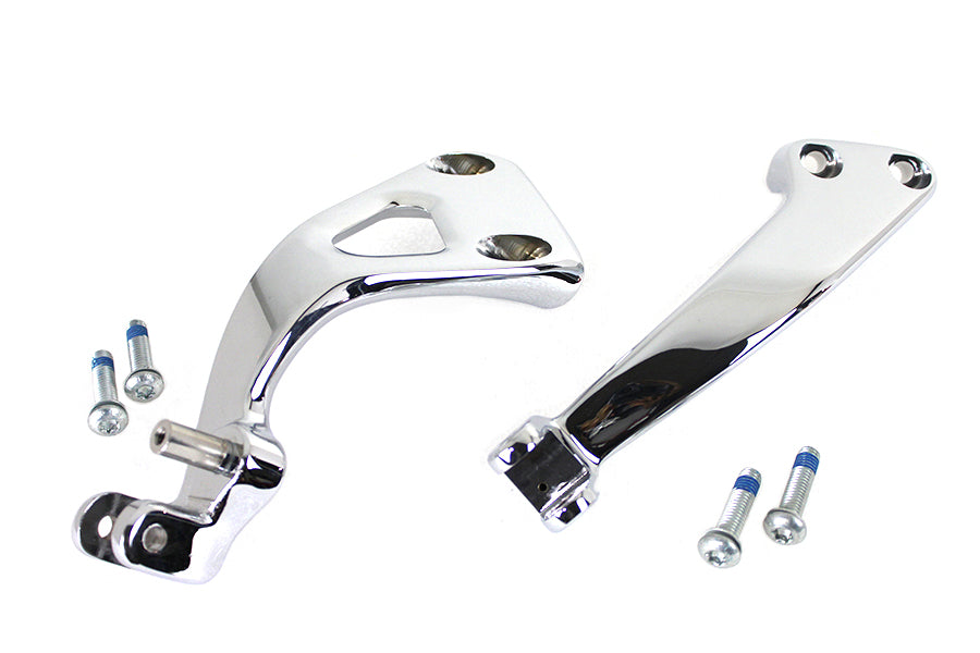 V-Twin Manufacturing| M8 OE Mid Control Mount Kit Chrome