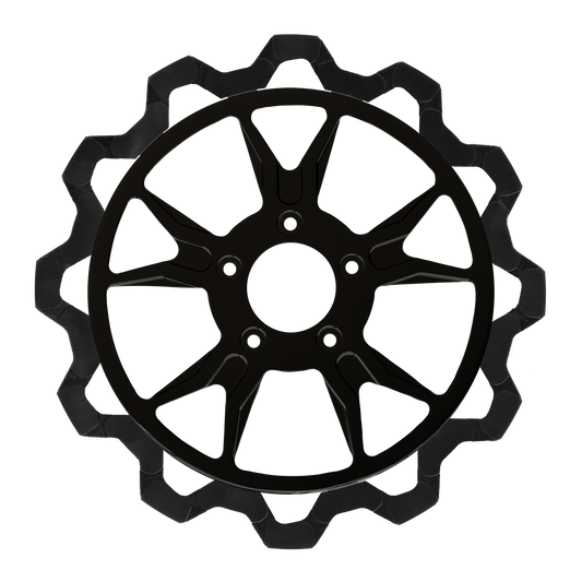 Oversized 13" Bow-Tie Front Rotors