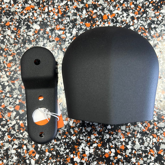 Horn Cover & Bracket- “Wrinkle” Black