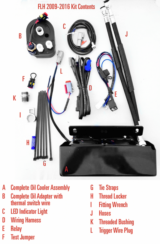 Ultra Cool| Touring Below Regulator Oil Cooler