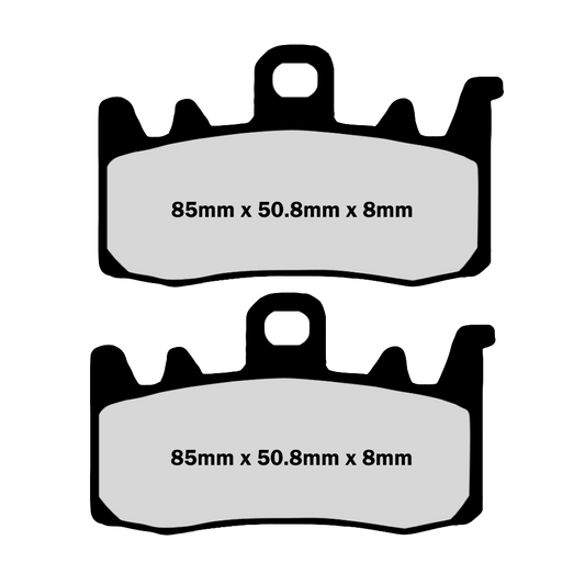 8102 Brembo Brake Pan America/Indian Challenger, FTR, and Sport Chief front (Brembo 100mm radial caliper)