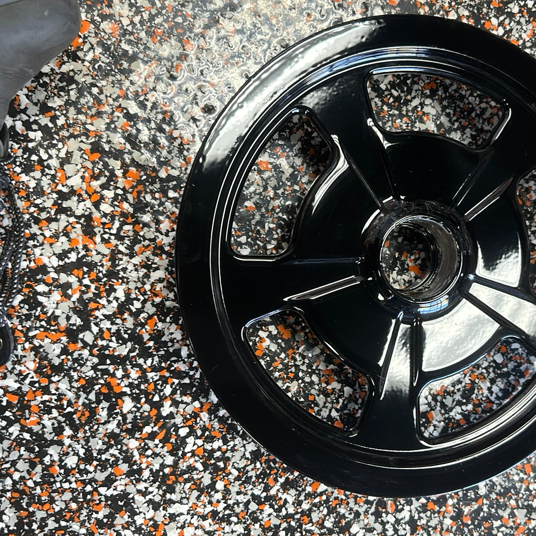 Rear Pulley- Touring- Gloss” Black