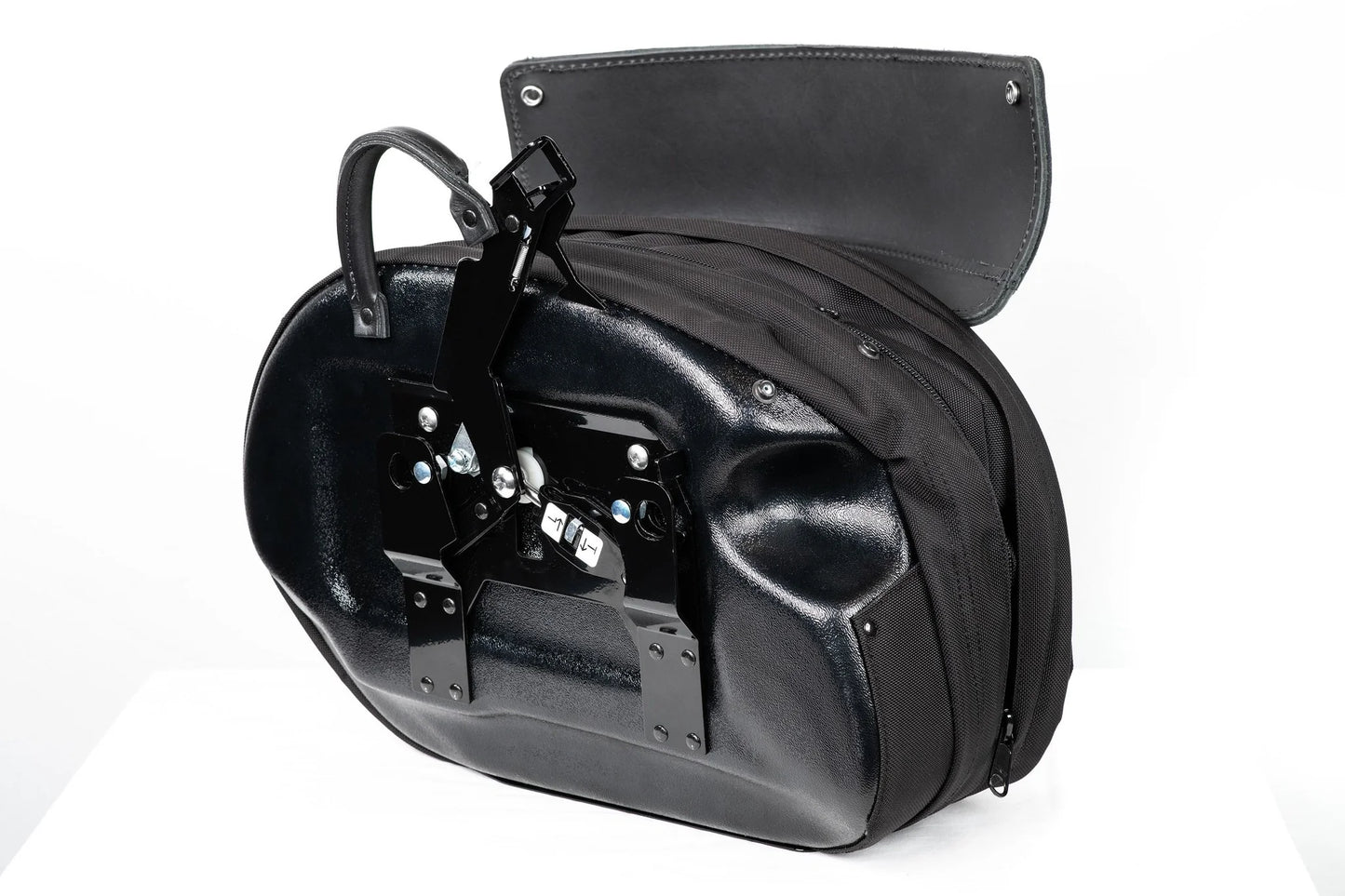 LEATHER PROS-  E-Z Mount V3 M8 Saddlebags - All 2018-Present Softail Models EXCEPT Deluxe, Heritage, Fat Boy, and Breakout