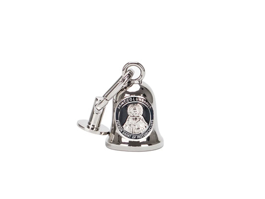 Guardian Bell with Hardware - Patron Saint of Motorcyclist