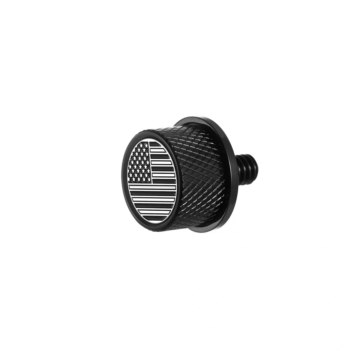 Stainless-Steel in Black American Flag Seat Screw