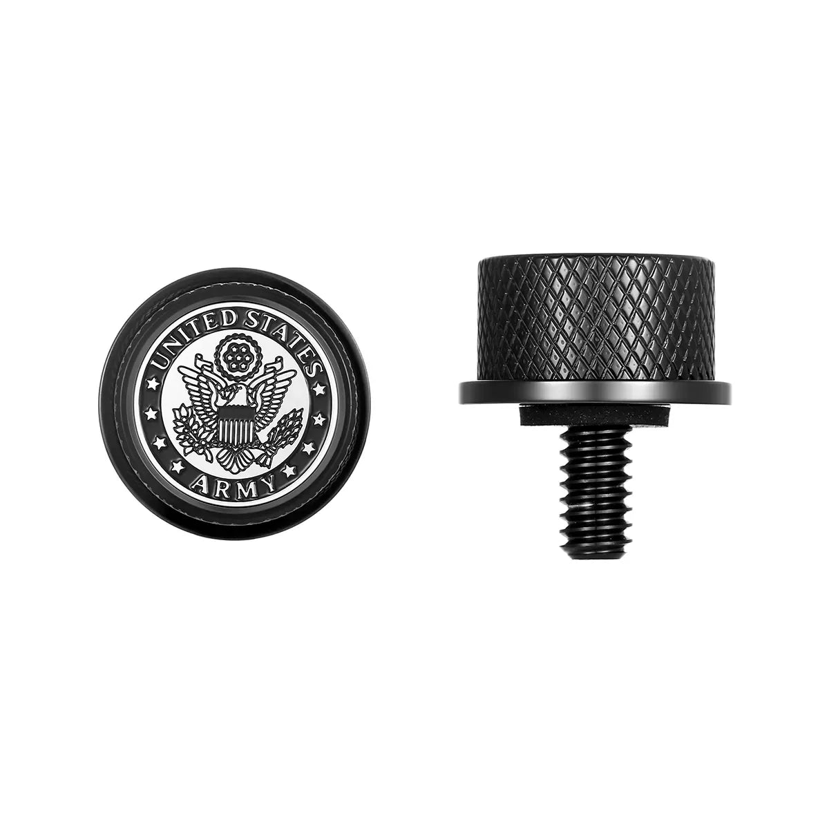 Stainless-Steel in Black US Army Seat Screw