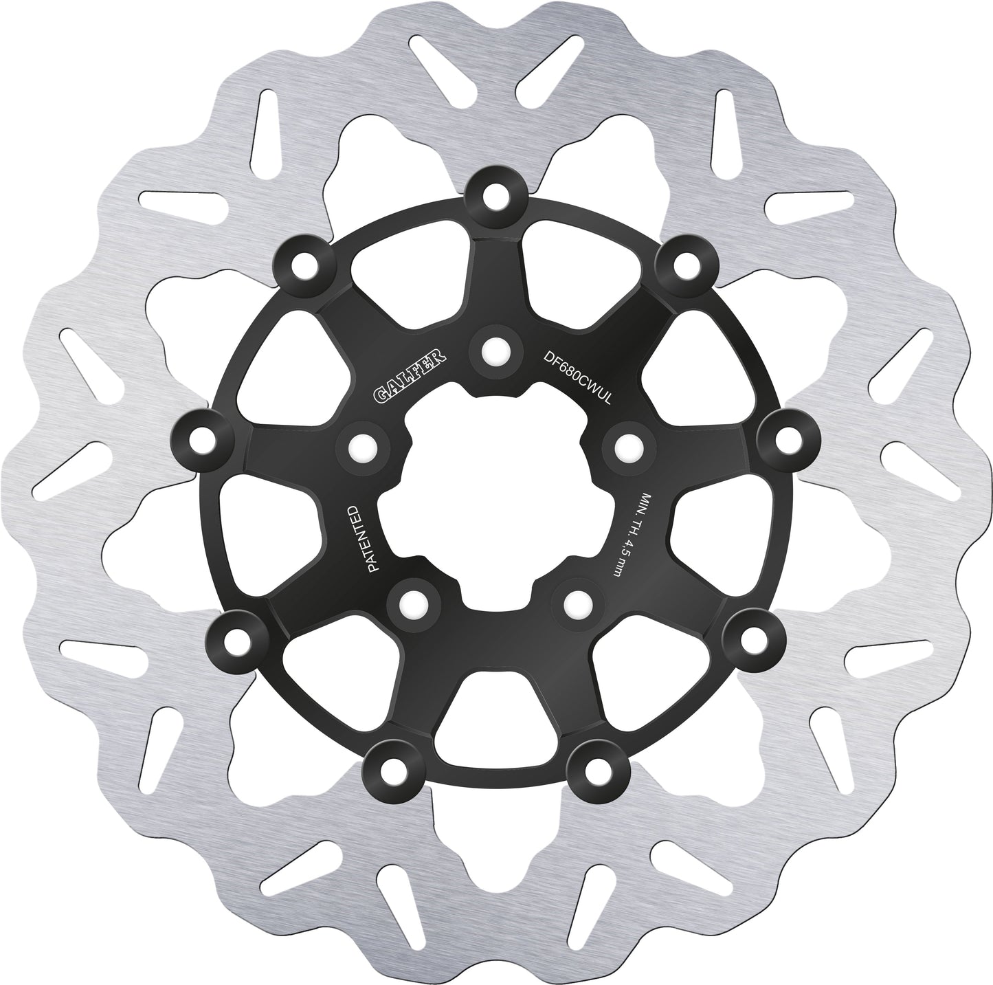11.5″ Standard Floating Wave® Rotor – Front - Harley Davidson