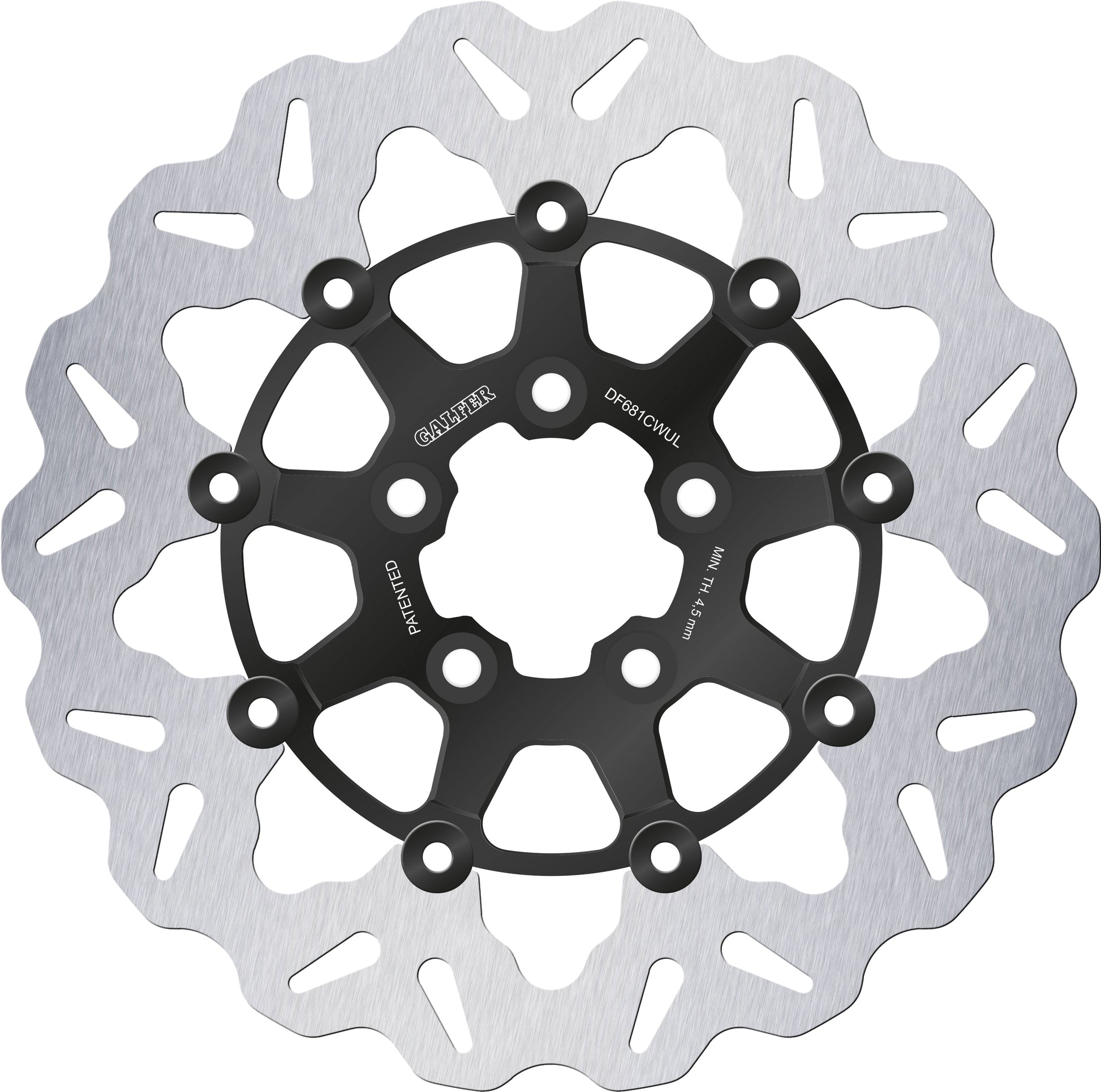 11.5" Standard Floating Wave® Rotor - Rear - Harley Davidson