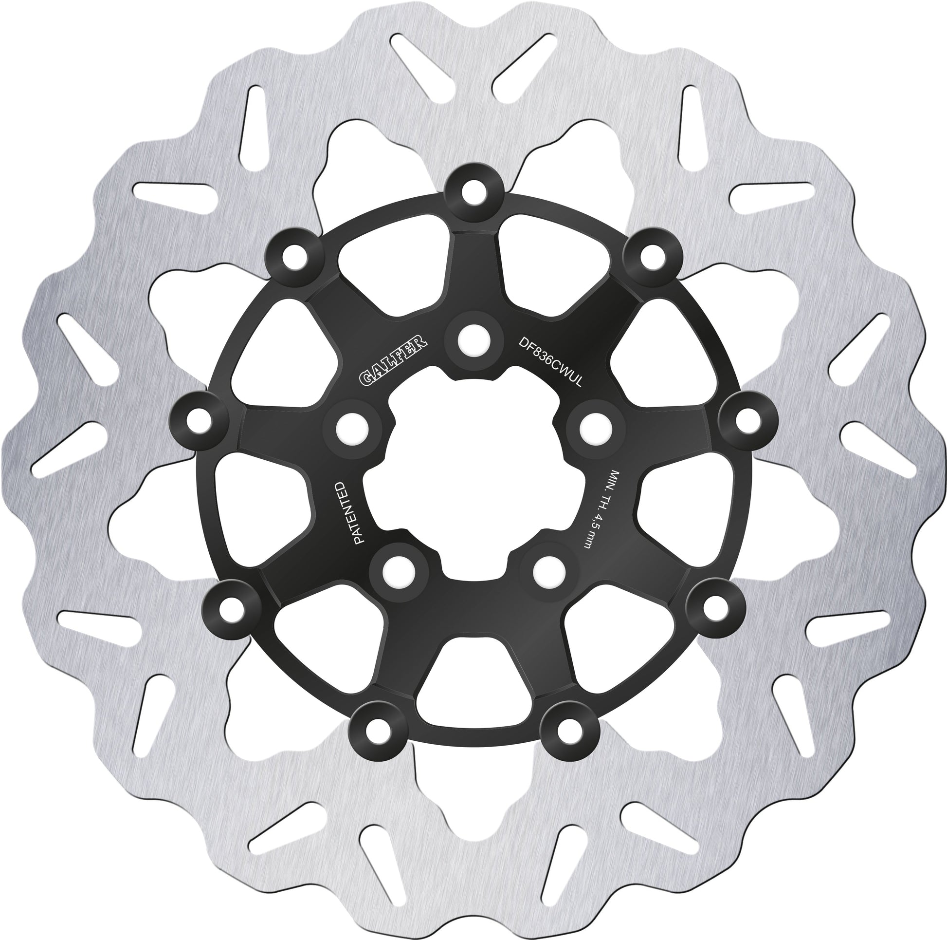 11.8" Standard Floating Wave® Rotor - Rear - Harley Davidson