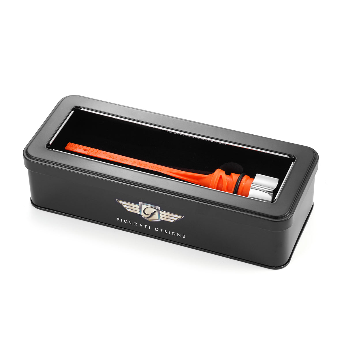 Magnetic Dipstick for Harley-Davidson M8 Softail (2018-2025) - Curved Silver