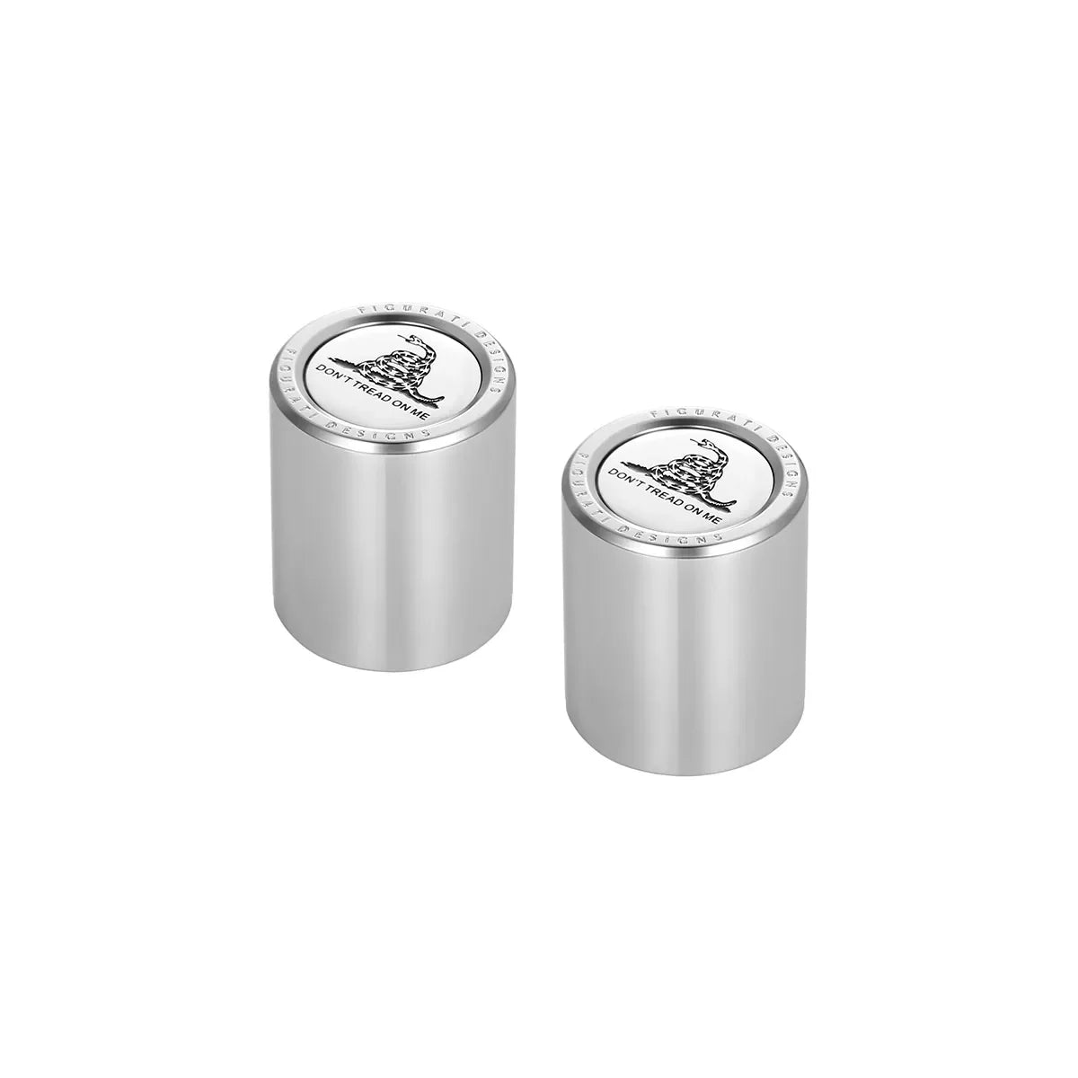 Harley-Davidson Stainless-Steel Don't Tread on Me Docking Hardware