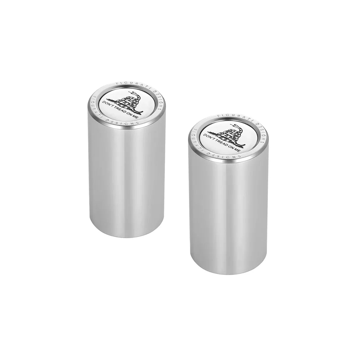 Harley-Davidson Stainless-Steel Don't Tread On Me Docking Hardware