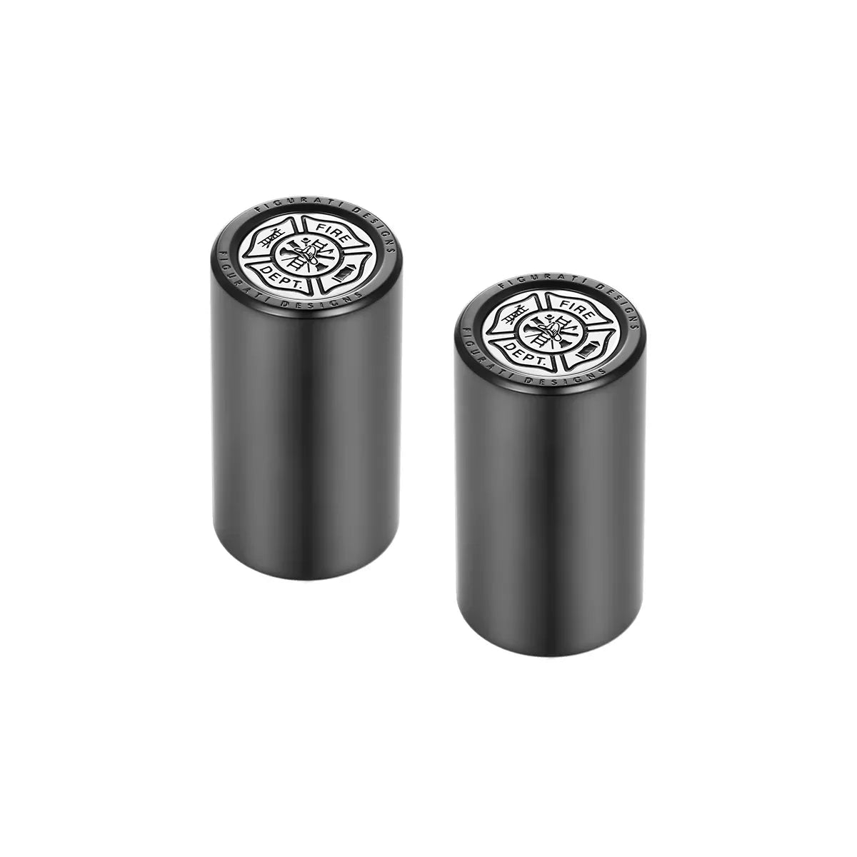 Harley-Davidson Stainless-Steel In Black Maltese Cross - FIRE Docking Hardware