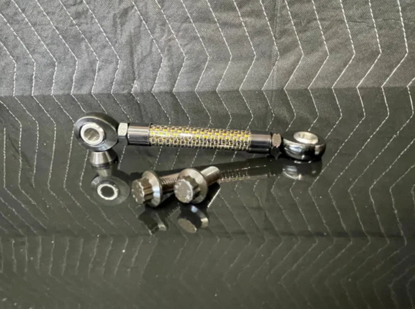 GREEN BROTHERS DESIGN- Dyna Mid Controls 4-1/2" 2006 & Up Black Hardware