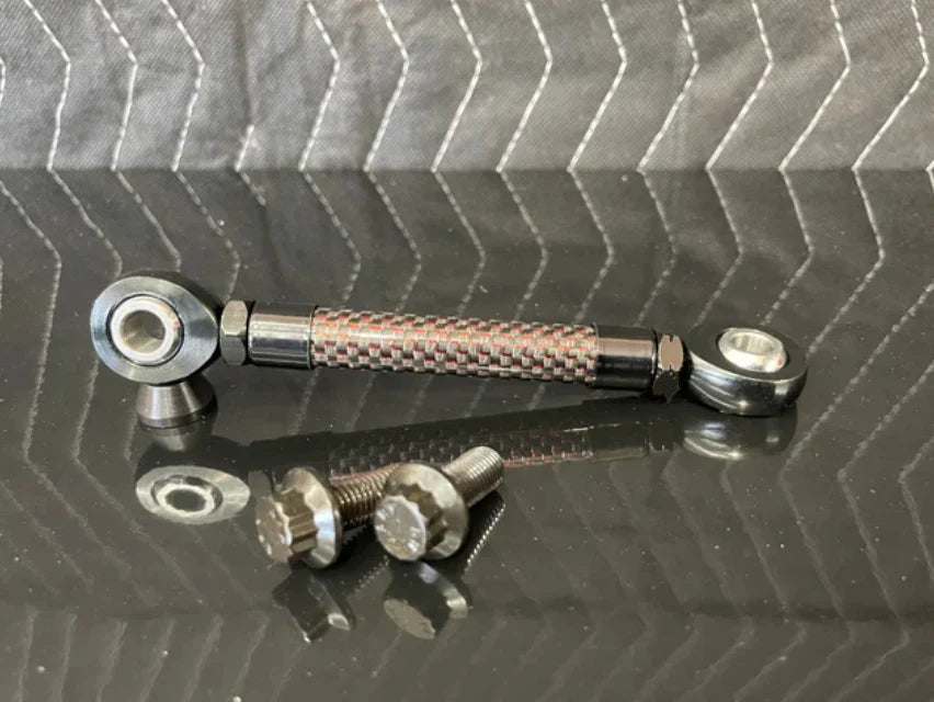 GREEN BROTHERS DESIGN- Dyna Mid Controls 4 1/2" - 2005 & Below With Black Hardware