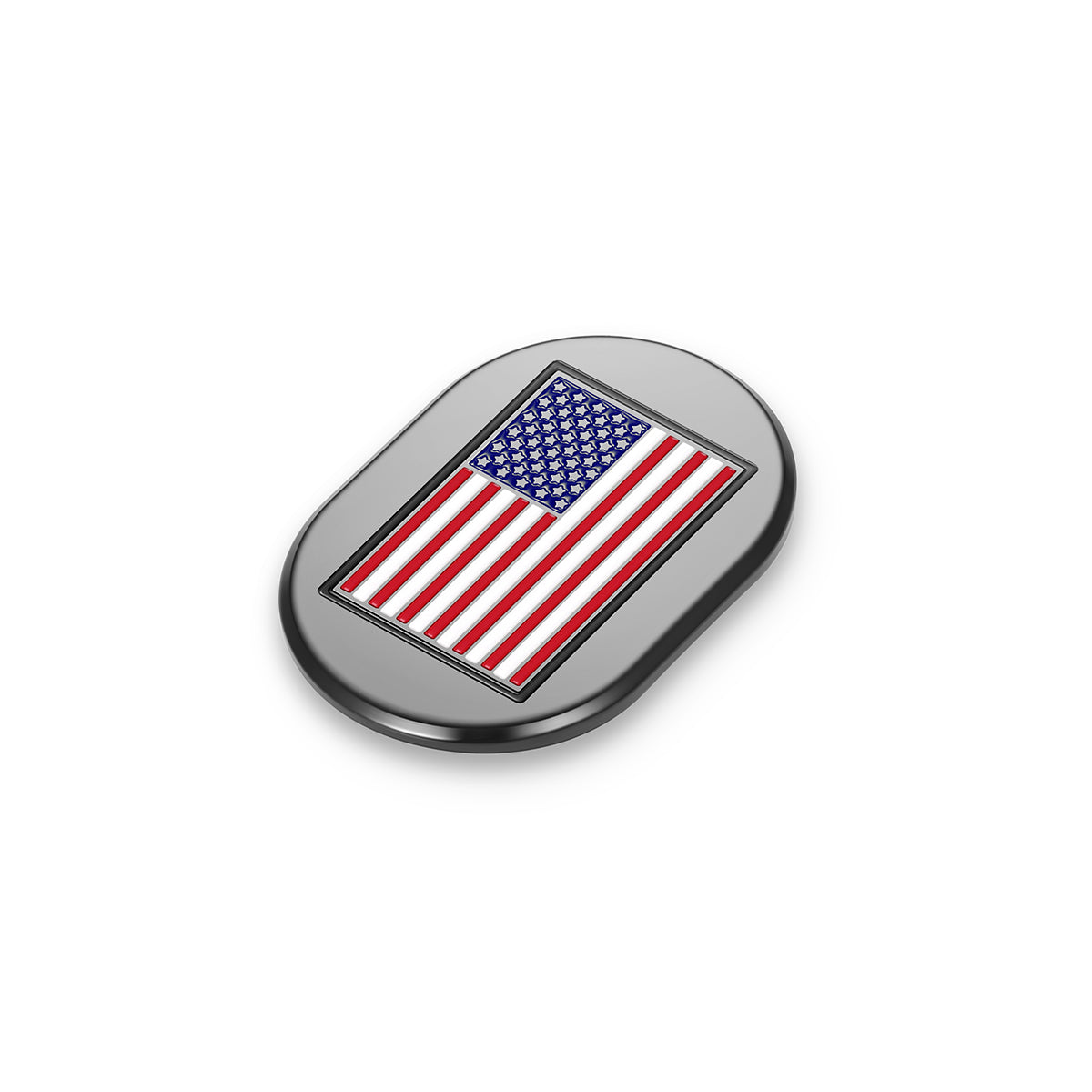 Harley-Davidson Black American Flag Antenna Cover - Right
