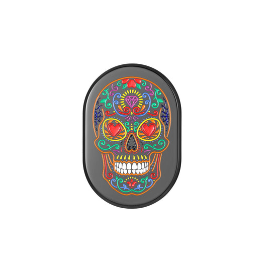 Harley-Davidson Black Antenna Sugar Skull Cover - Right
