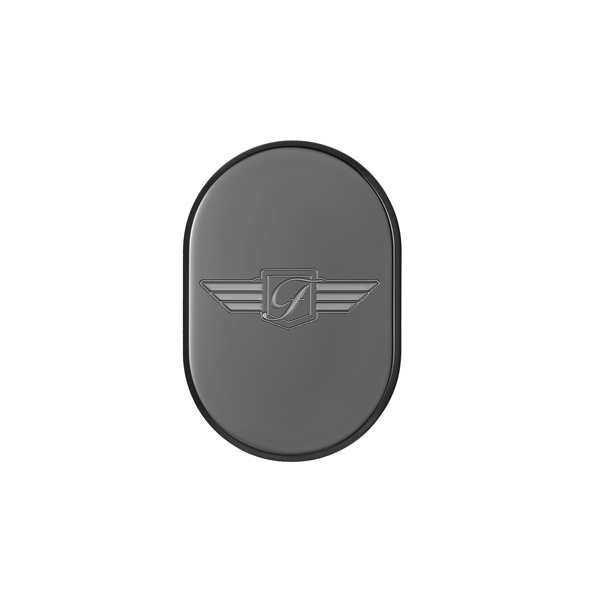Harley-Davidson Black FD Logo Antenna Cover - Right
